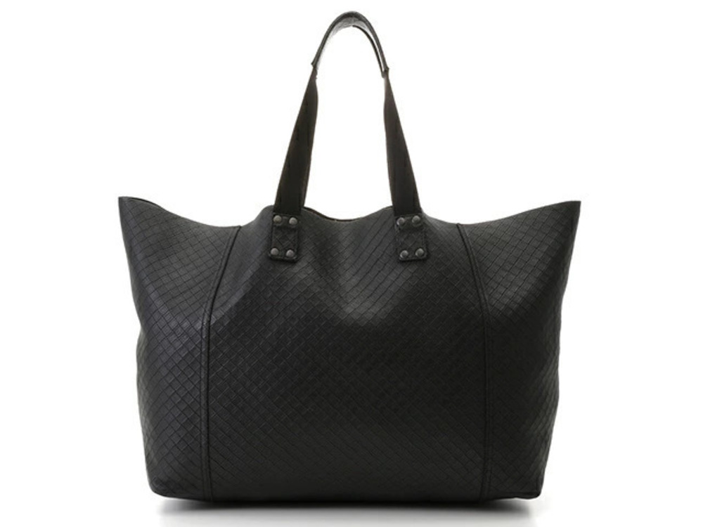 BOTTEGA VENETA bag tote black leather